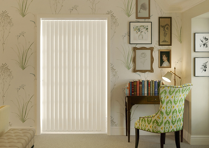 Ajanta (Blackout), Cream - Vertical Blind - Image 6